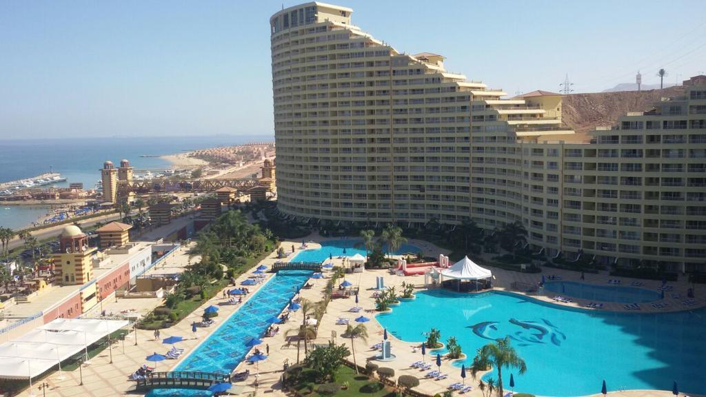 Porto Sokna With Sea View Pyramids Apartments Family Only Αΐν Σούχνα Εξωτερικό φωτογραφία
